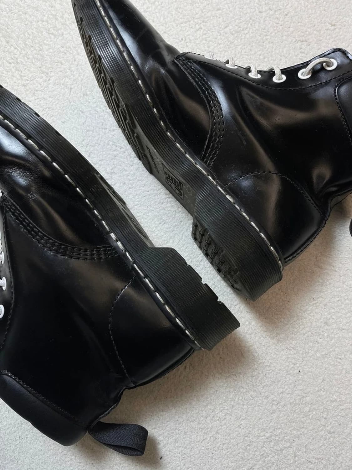 닥터마틴 939 화이트 스트랩 미들 워커 A1840 상품이미지8