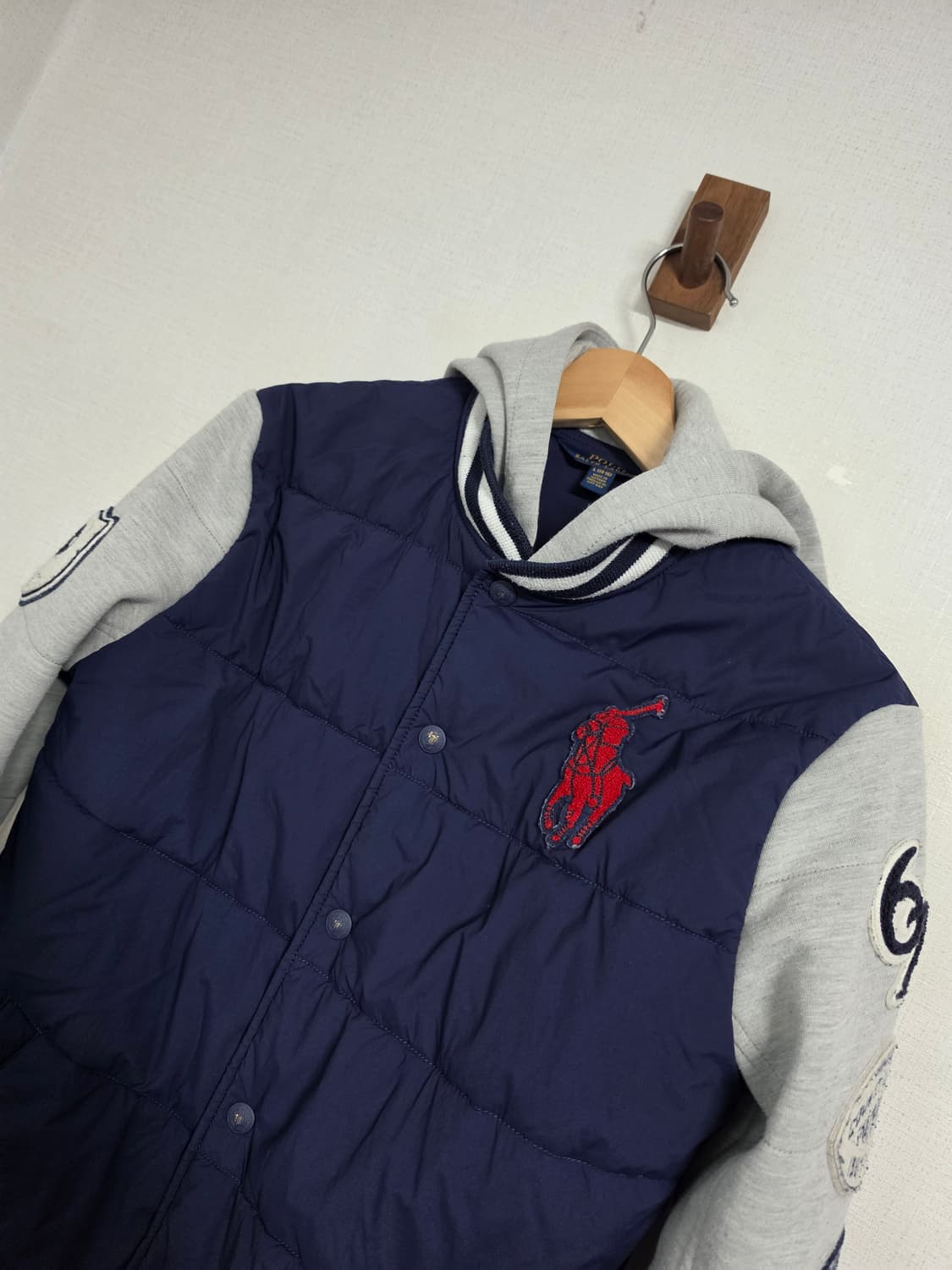 폴로 랄프로렌 빅포티 후디 패딩자켓 14-16 상품이미지3