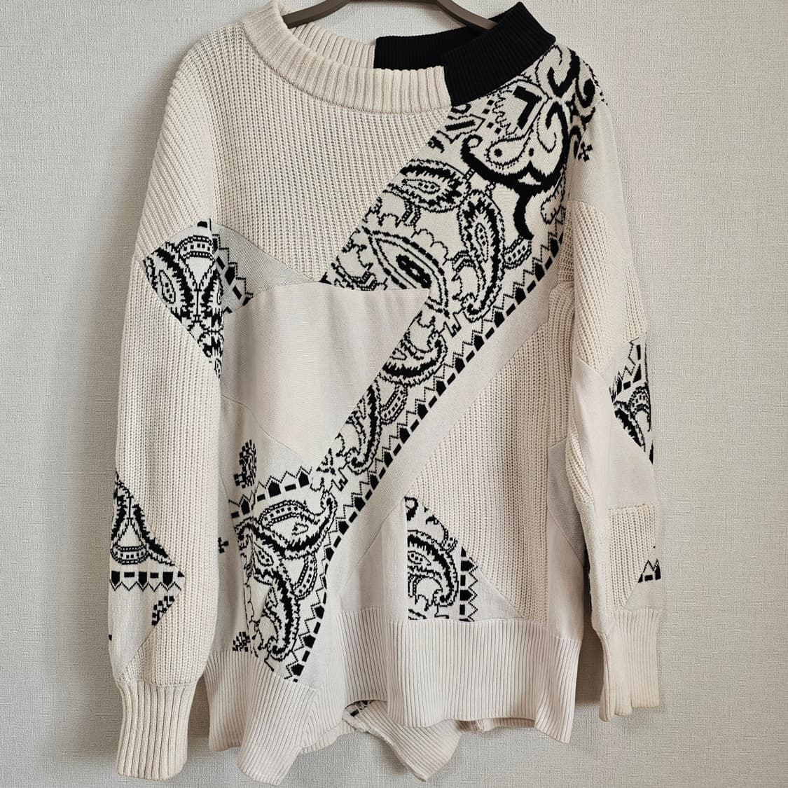 Sacai Luck 사카이 럭 언발란스 오버핏 니트 (55/표기2) 상품이미지1