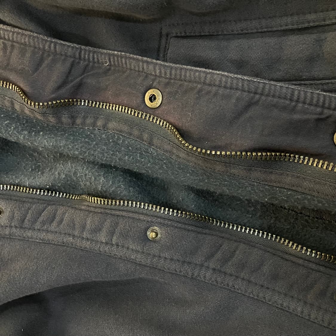 아베크롬비 네이비 그레이 배색 바시티 자켓 M 상품이미지6