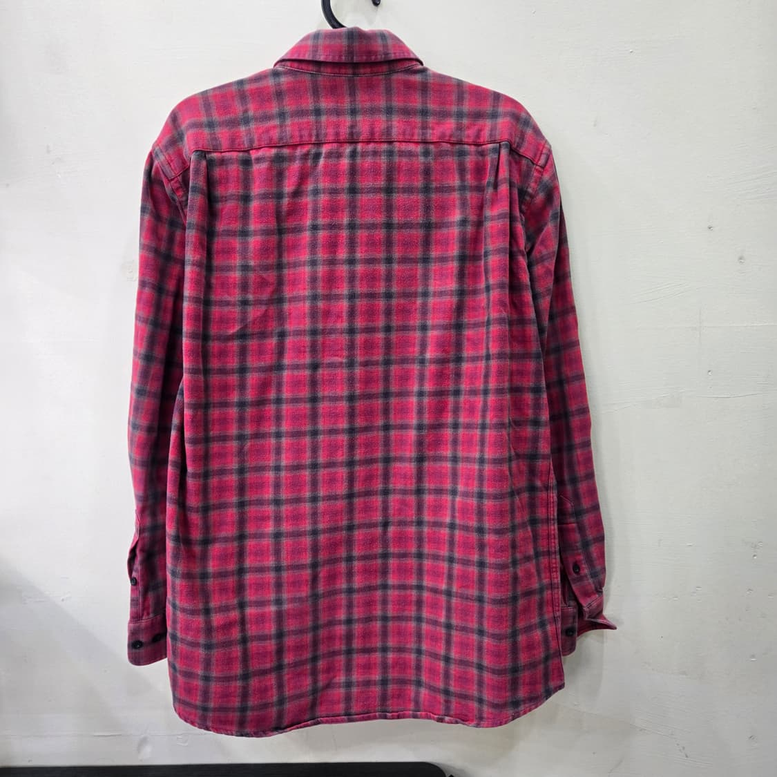 [40] 00’s LACOSTE 플란넬 체크 셔츠 상품이미지3