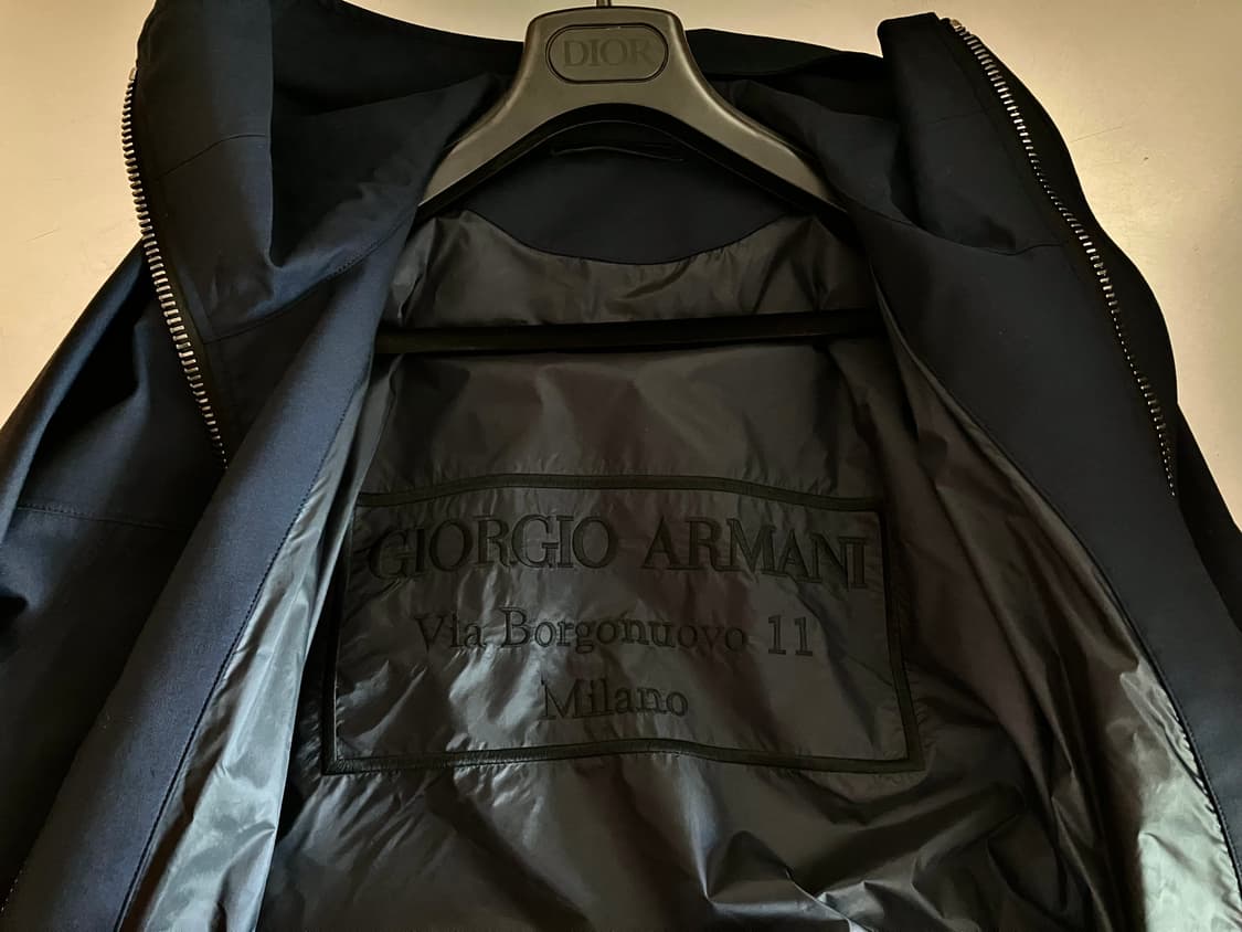 조르지오 아르마니 울 후드 자켓 상품이미지4