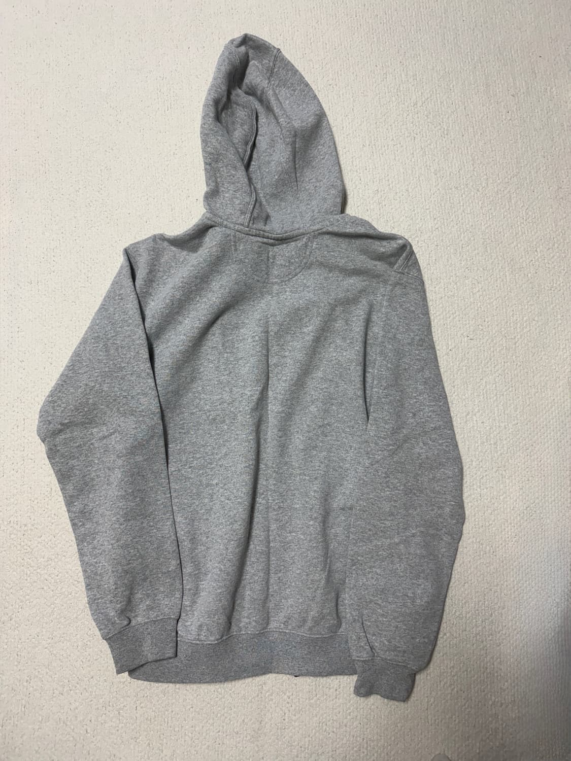 칼하트 후드집업 S 회색 상품이미지4