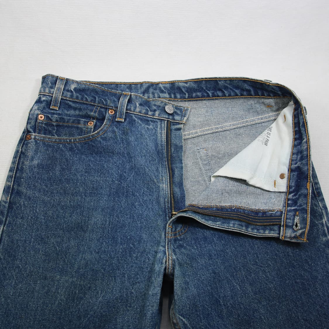 (착용컷) 90's 리바이스 517 부츠컷 진 (남성용 34.5) 상품이미지5