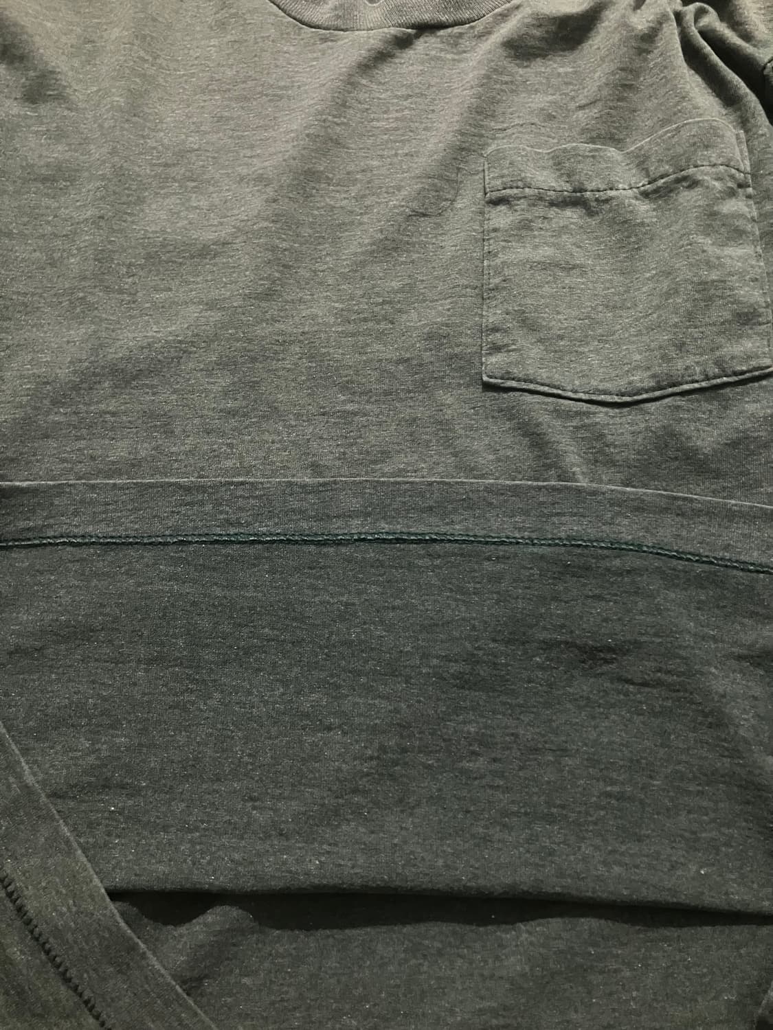 🇺🇸 80s USA 빈티지 프룻 오브 더 룸 셀비지 포켓 티셔츠 상품이미지6