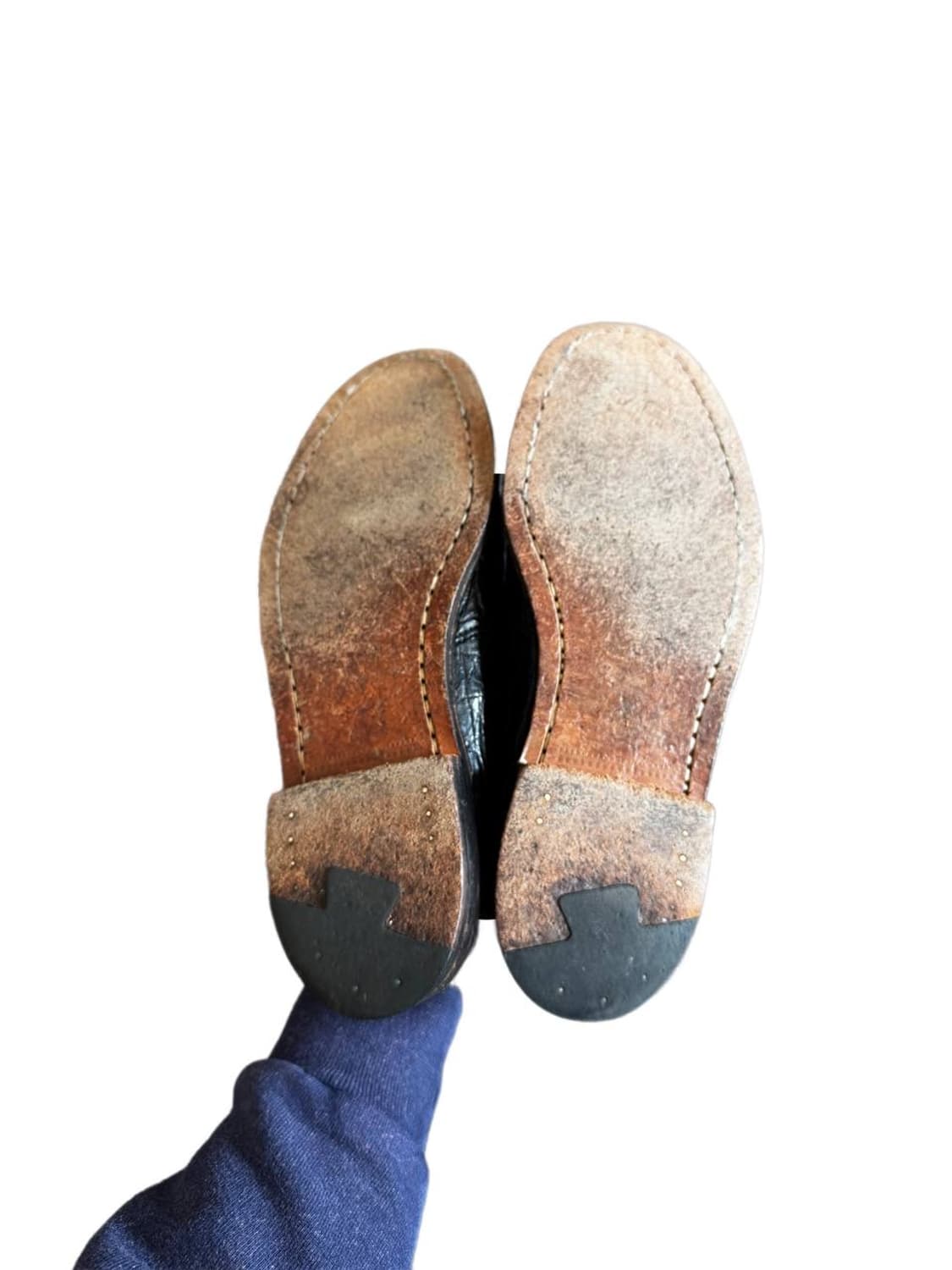 유케텐 악어가죽 보트슈즈 (260-265) 상품이미지5