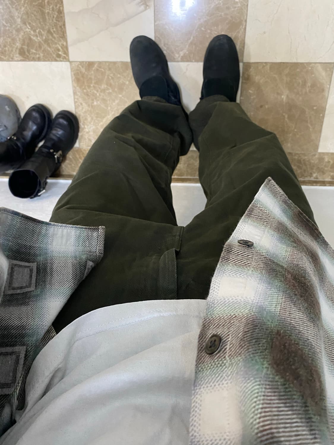 슈프림 배기 진 올리브 - 24fw 상품이미지2