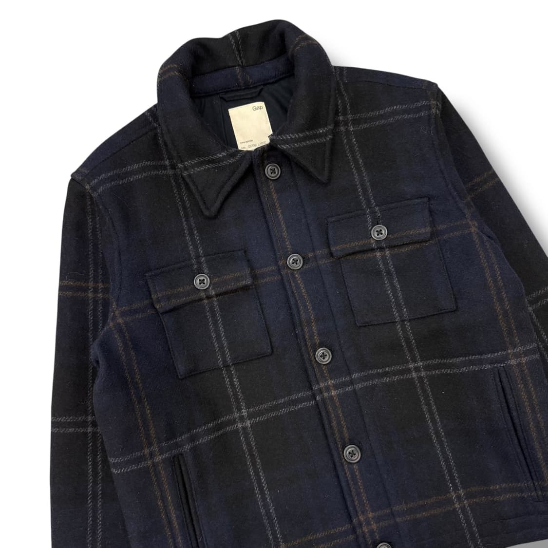 갭 체크 울 자켓 r1974 상품이미지3