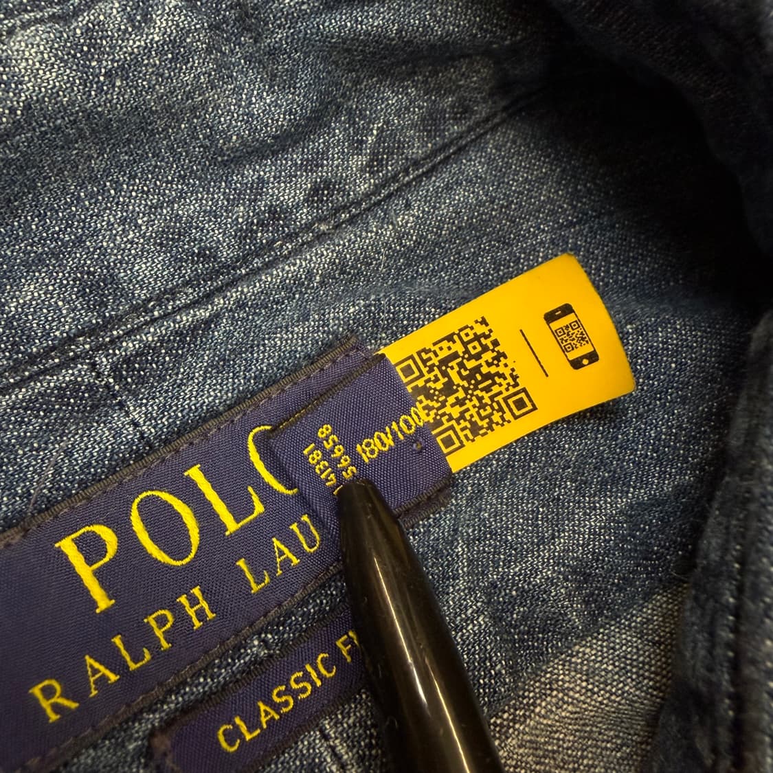 polo 랄프로렌 폴로 신형 클래식핏 데님셔츠 L 상품이미지3