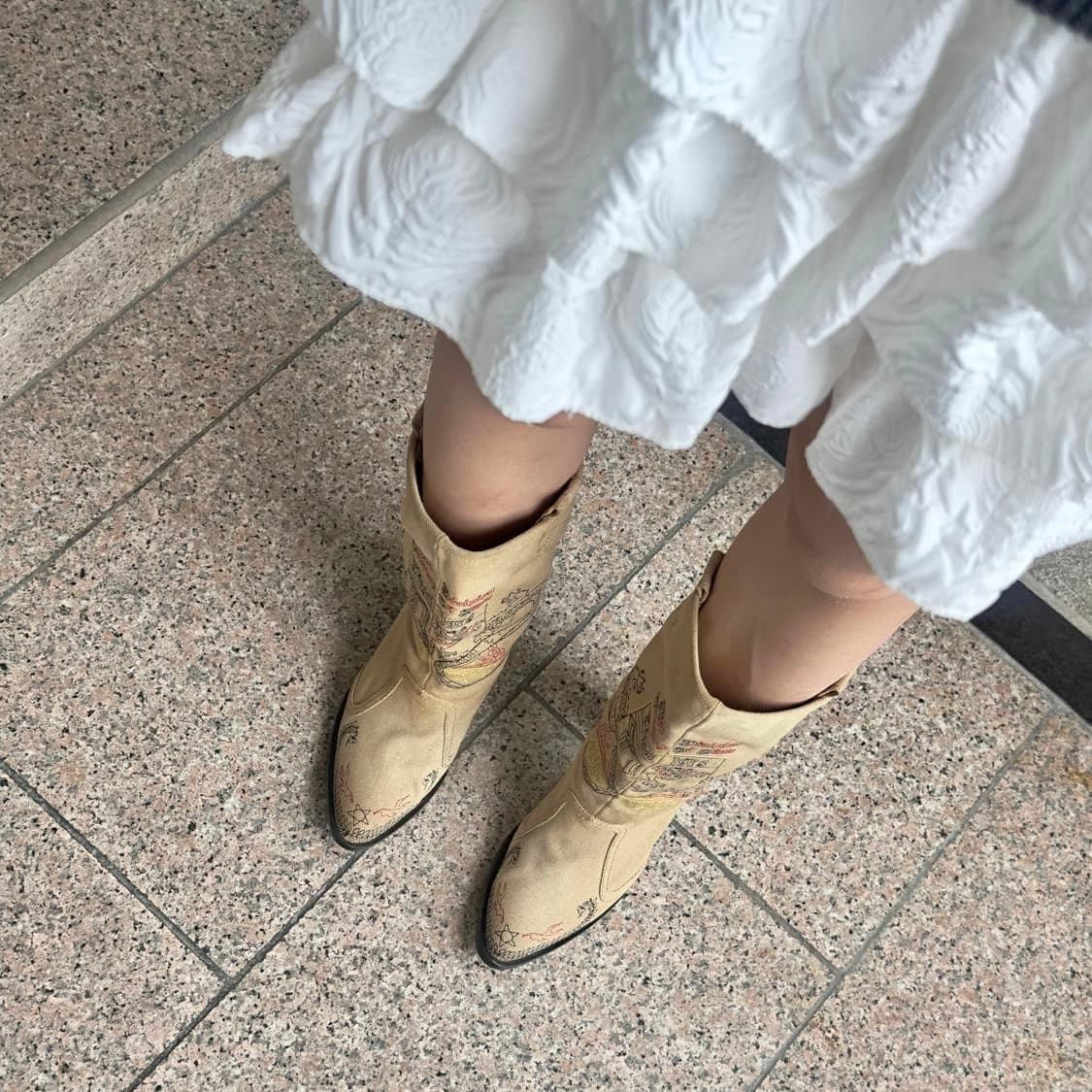 Diesel 디젤 웨스턴 롱부츠 상품이미지6