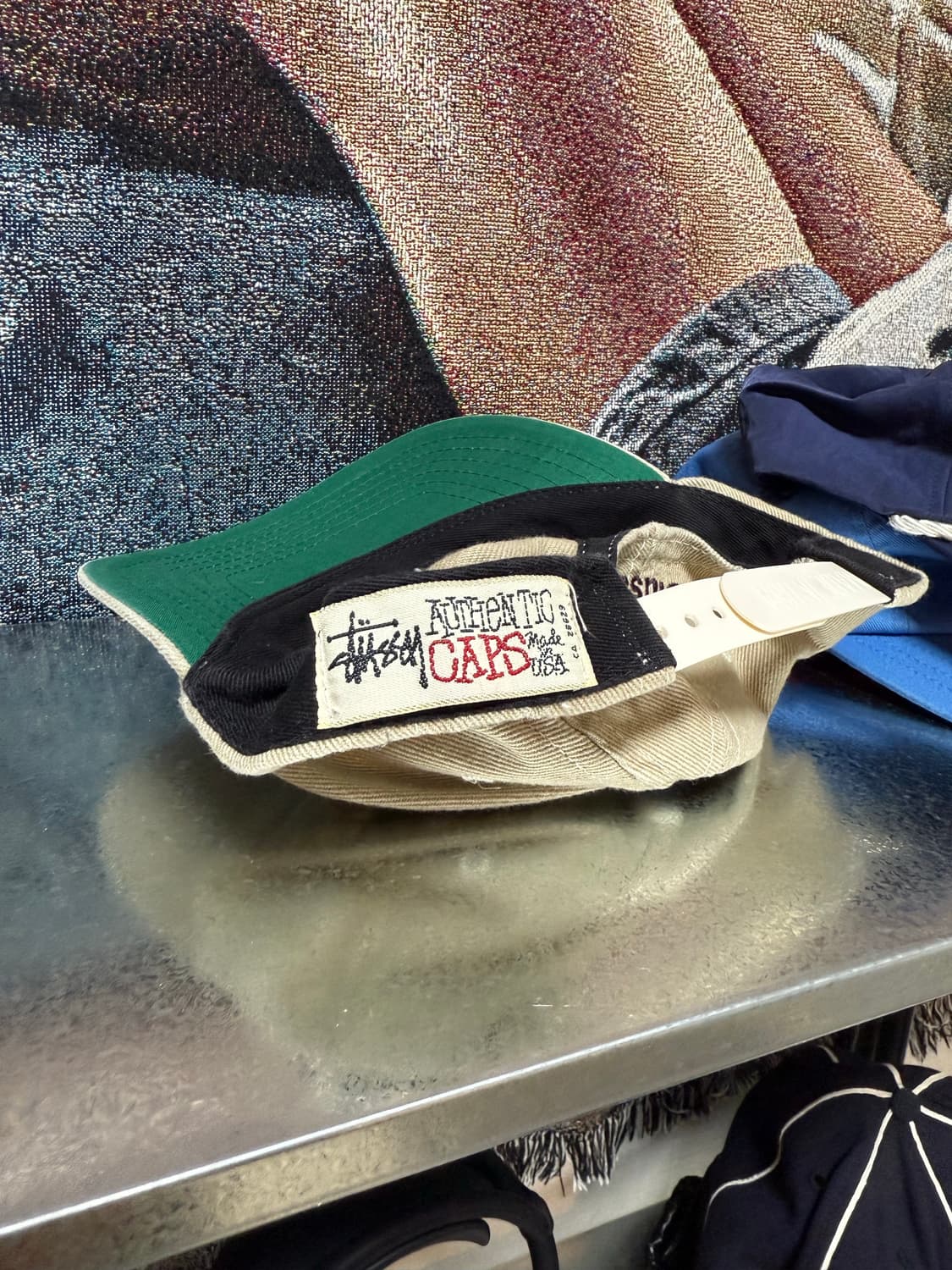 90s 올드 스투시 닷 캡 상품이미지4