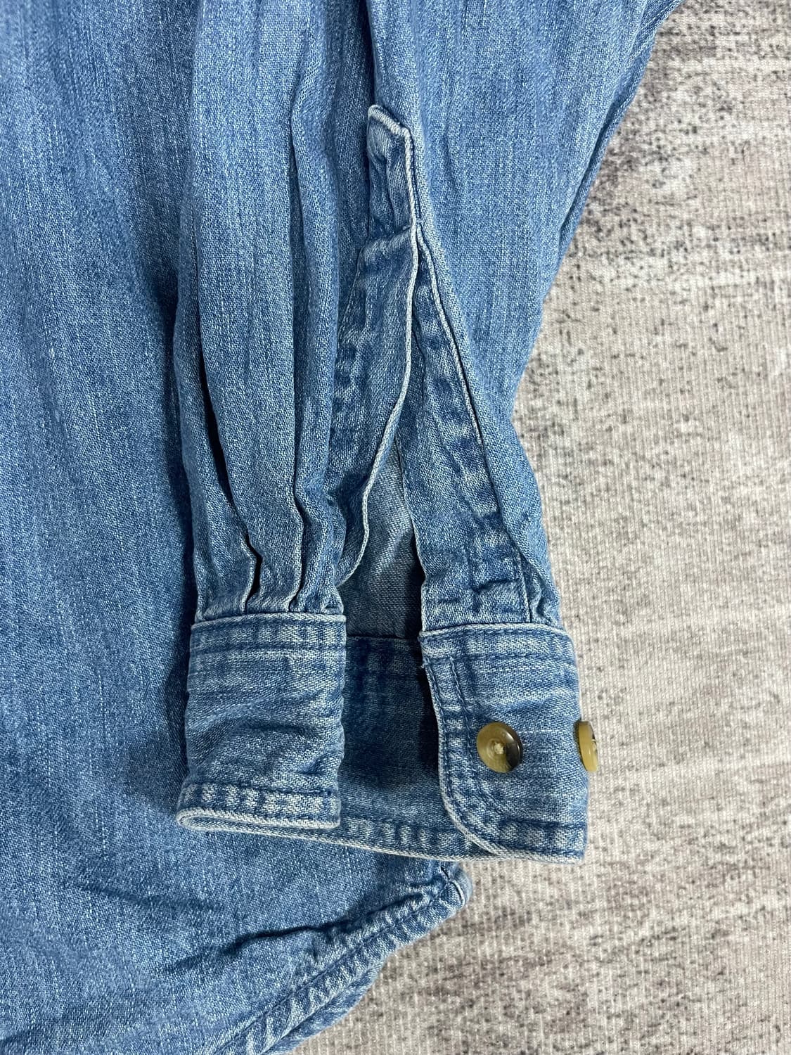 90s vintage L.L.Bean 워크데님 셔츠 상품이미지5