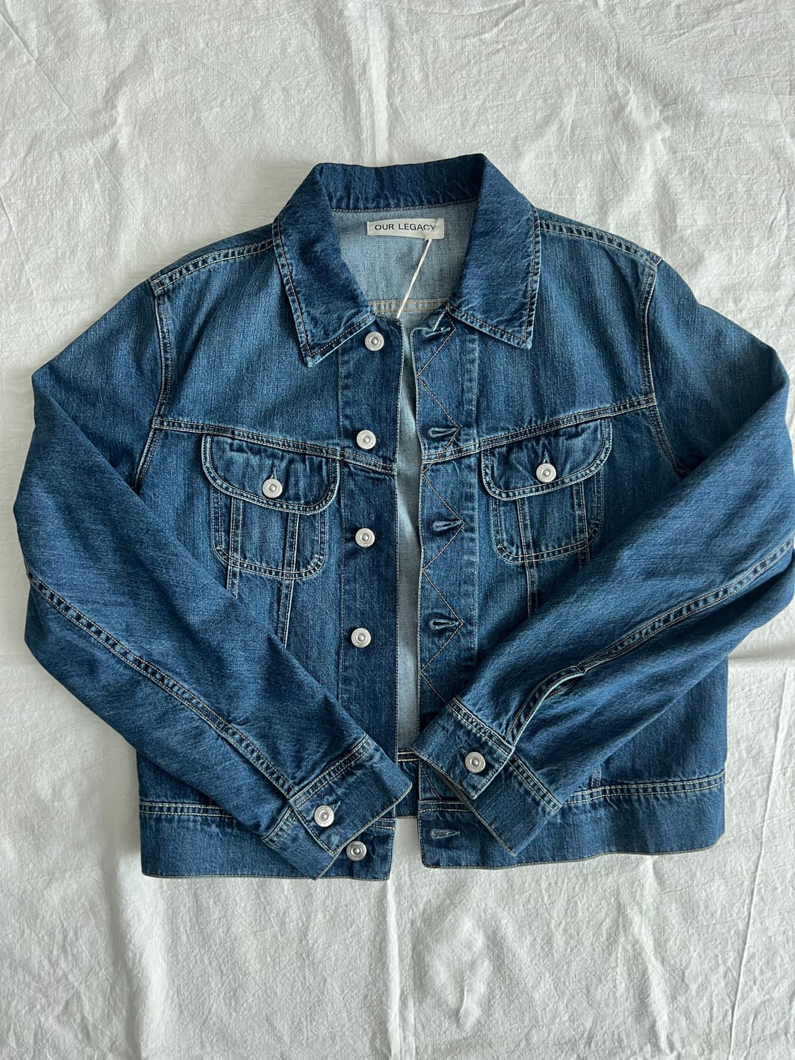 아워레가시 로데오 데님자켓 46사이즈 새상품 상품이미지1