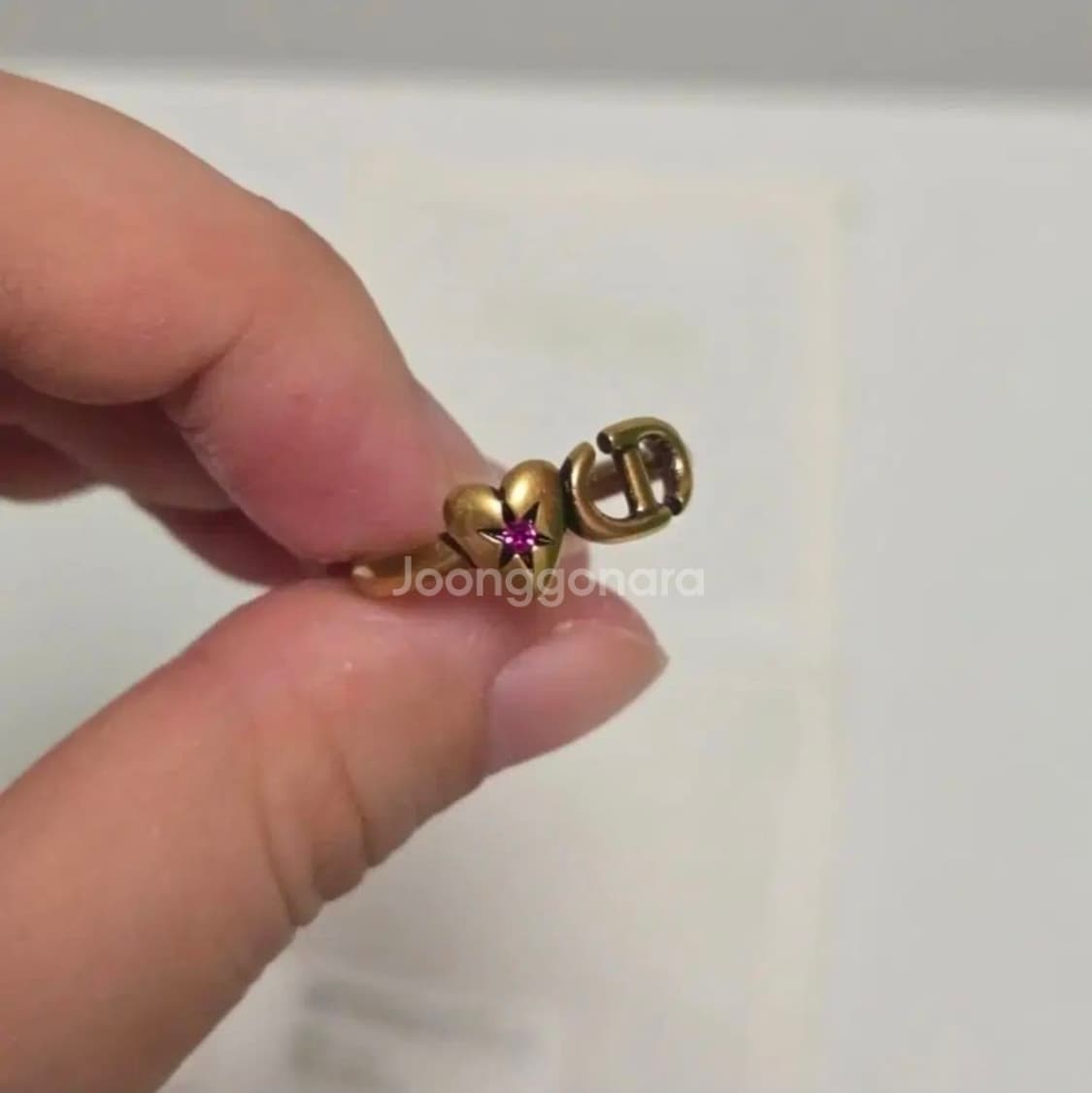 (새제품)디올 럭키참 반지 S사이즈 상품이미지2