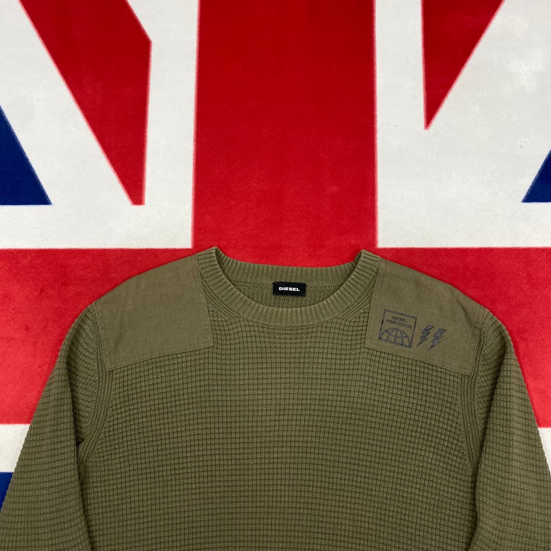 디젤 와플 맨투맨 M  상품이미지3