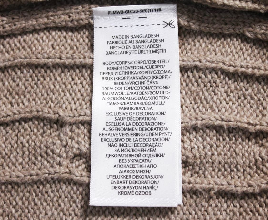 Polo 폴로 랄프로렌 베이지 케이블 니트  상품이미지7