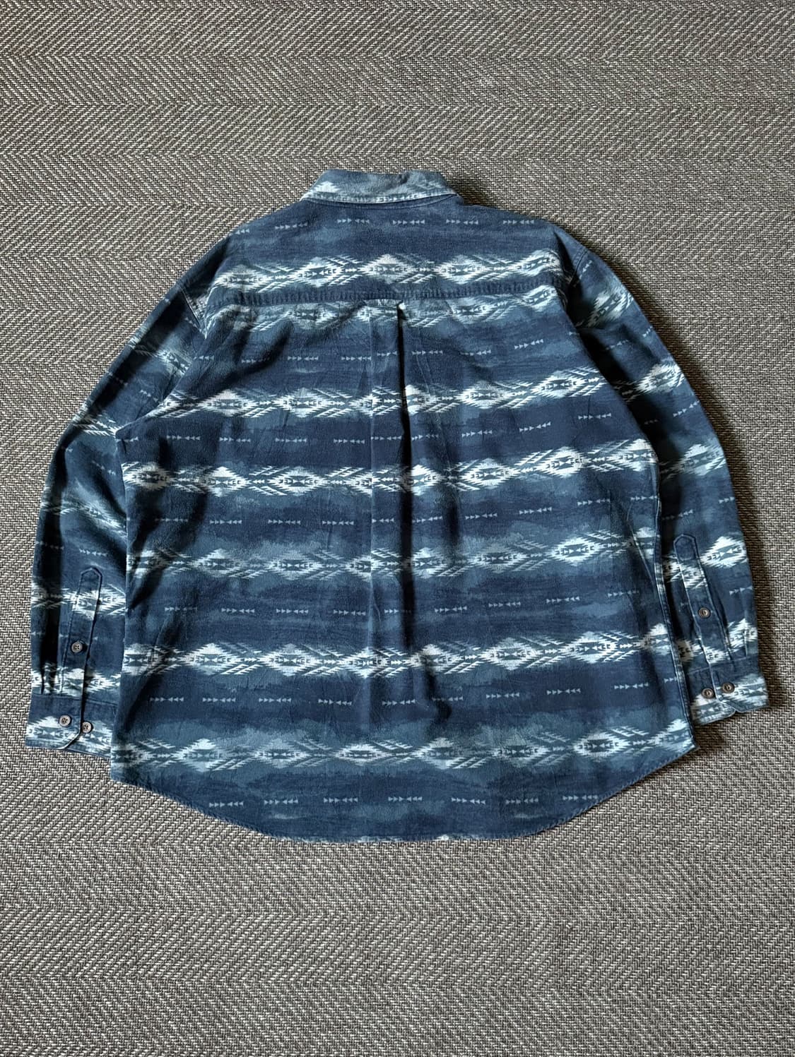 울리치 네이티브 패턴 버튼다운 빈티지 셔츠 (110) 상품이미지5