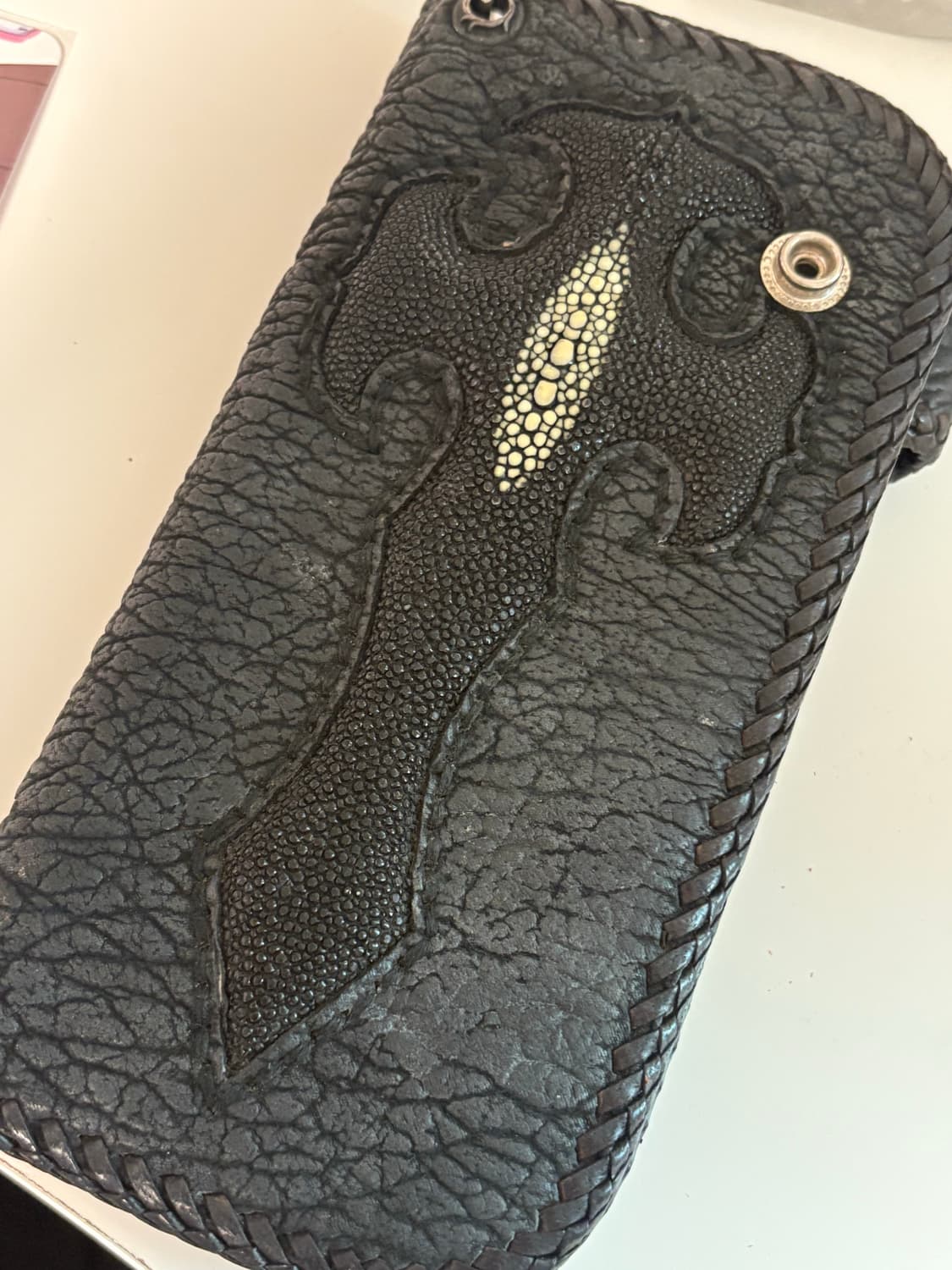 Kmrii 아카이브 v-kei 그런지 지갑 상품이미지1