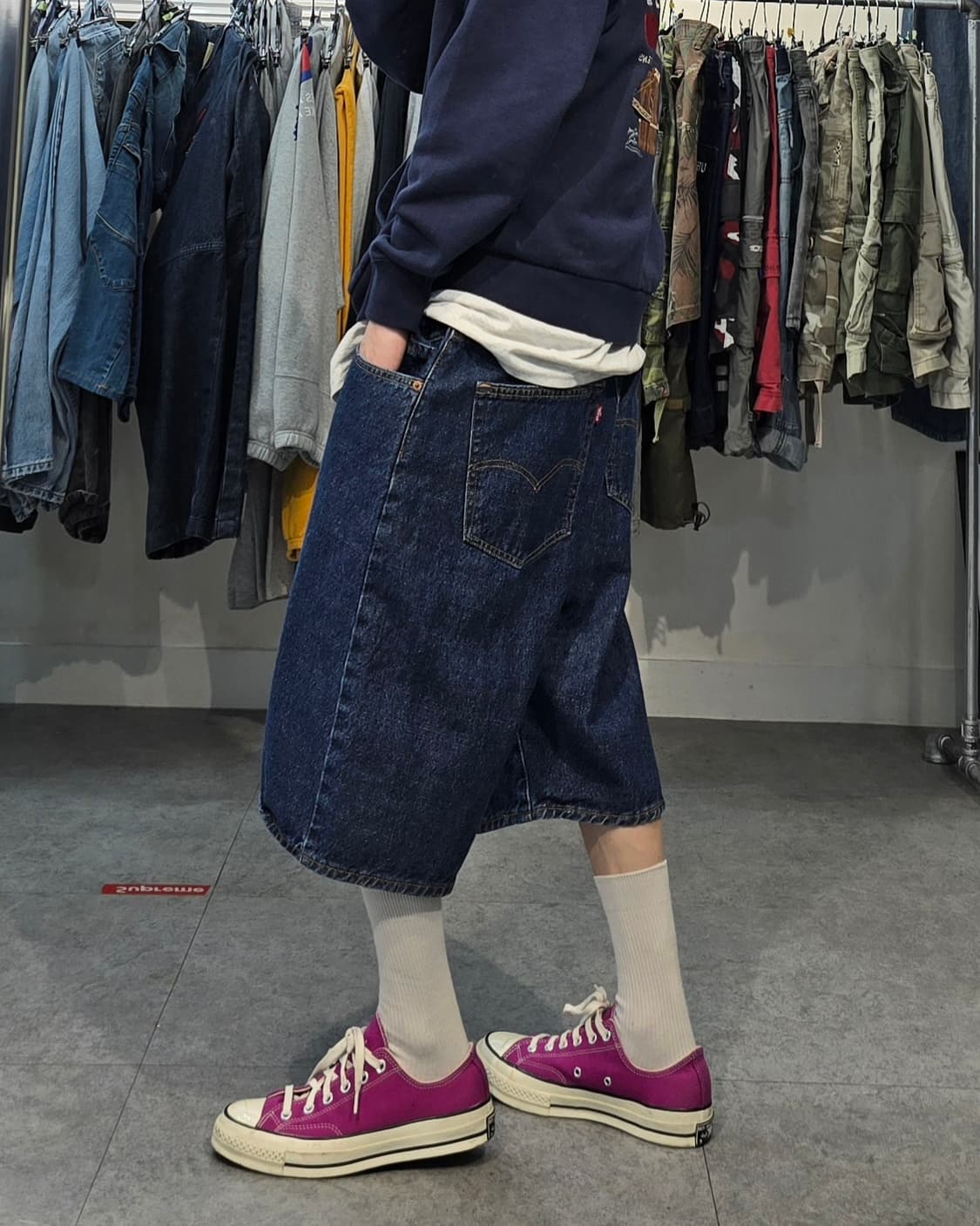 LEVI'S 505 버뮤다 팬츠 상품이미지4