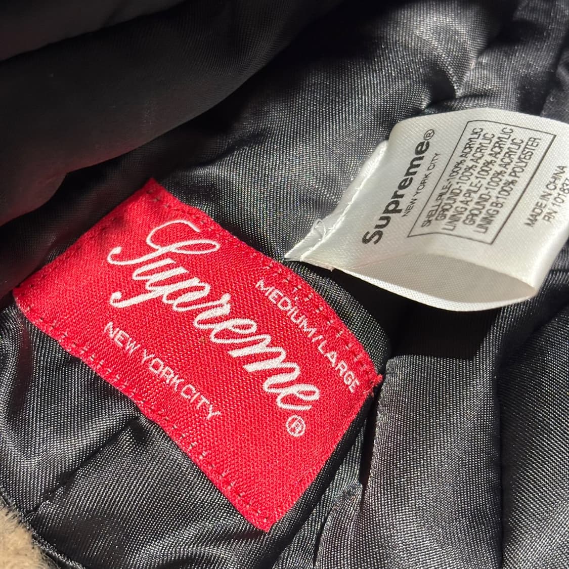 M/L) 슈프림 폭스 퍼 트루퍼햇 상품이미지6