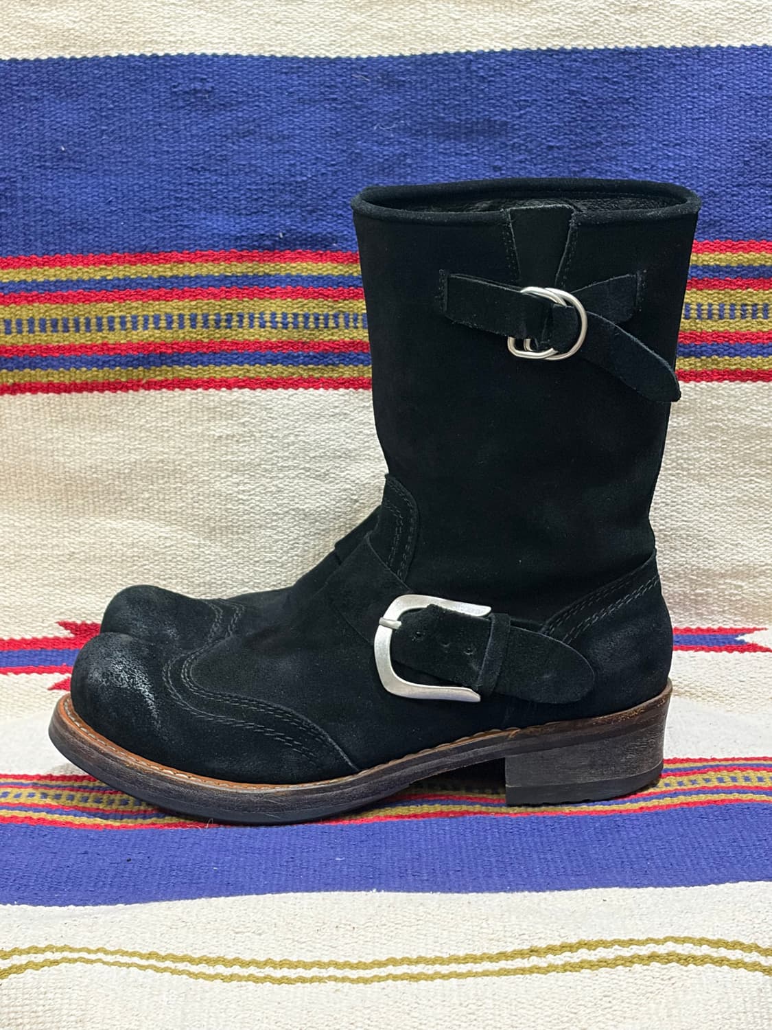 Whoop de doo engineer boot / 훕데두 스웨이드 부츠 상품이미지2