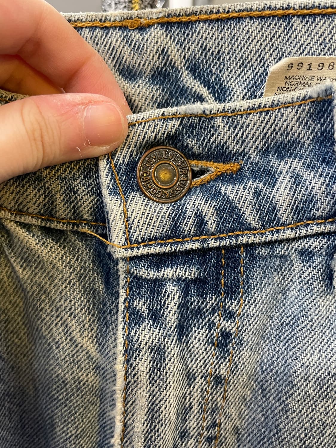 1990s Levis 리바이스 505 데님 팬츠 상품이미지8