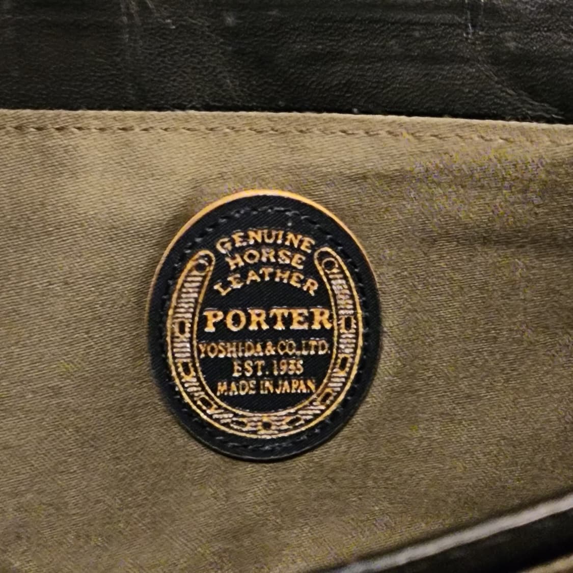 최고급 호스레더 포터 장지갑 상품이미지1