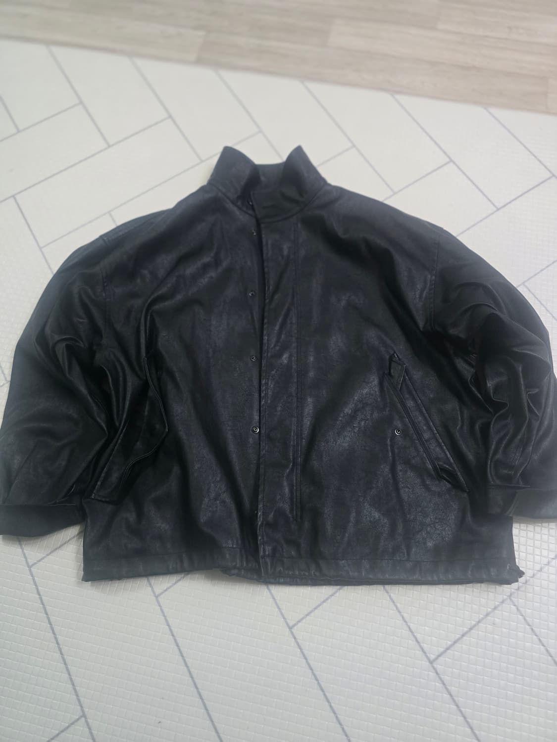 파르티멘토 비건 레더 가죽자켓 M 상품이미지2