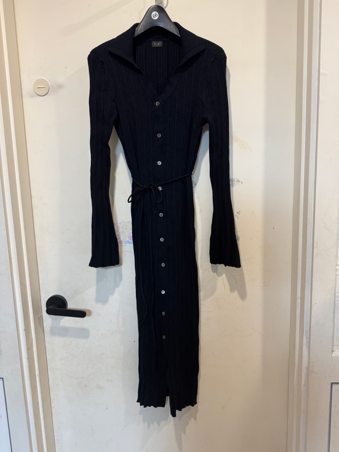 시에 sie 엘리 리브드 드레스 25fw 상품이미지2