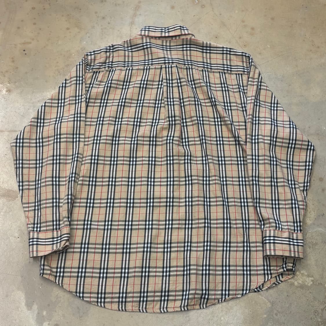 XL 버버리 체크셔츠 상품이미지3