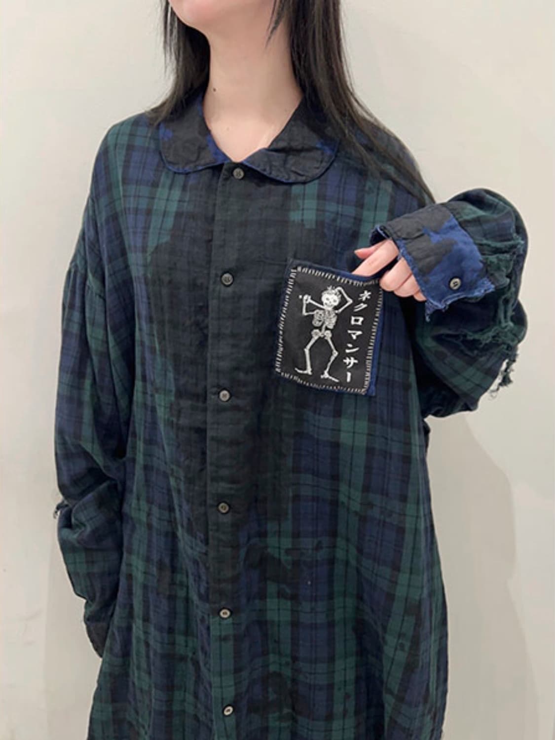 KIDILL 24SS 피터팬 오버사이즈 셔츠 F 상품이미지9