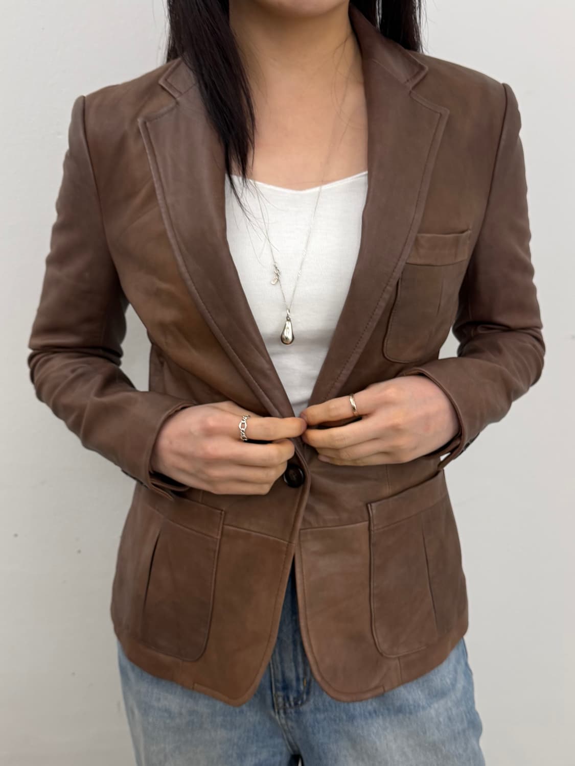 Polo Ralph Lauren Leather Jacket 상품이미지3