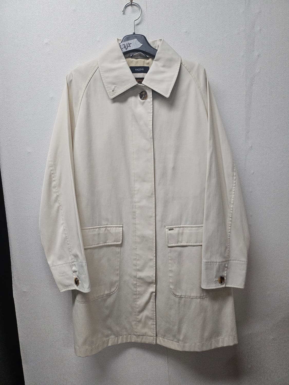 헤지스 여성 코트 점퍼 자켓 크림 90 상품이미지2