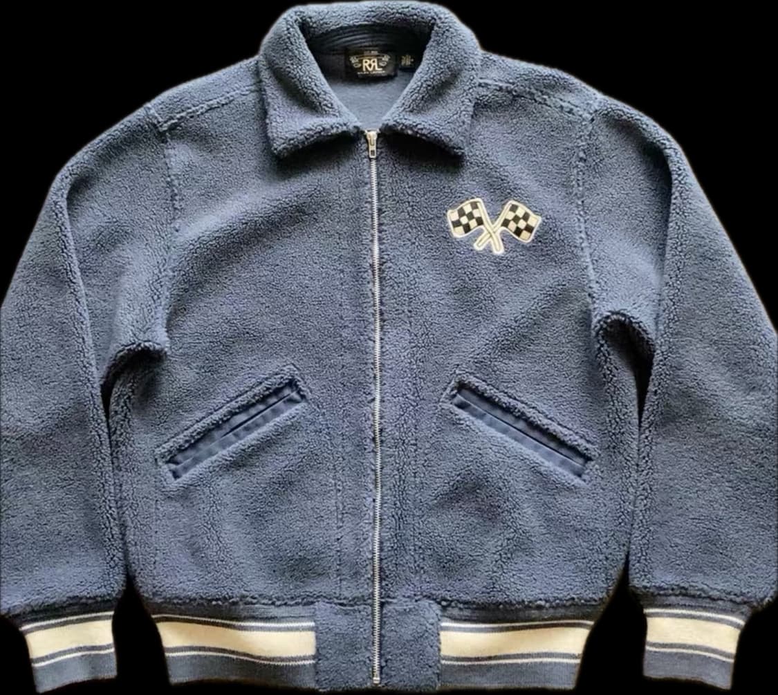 RRL racing fleece jacket m 상품이미지2