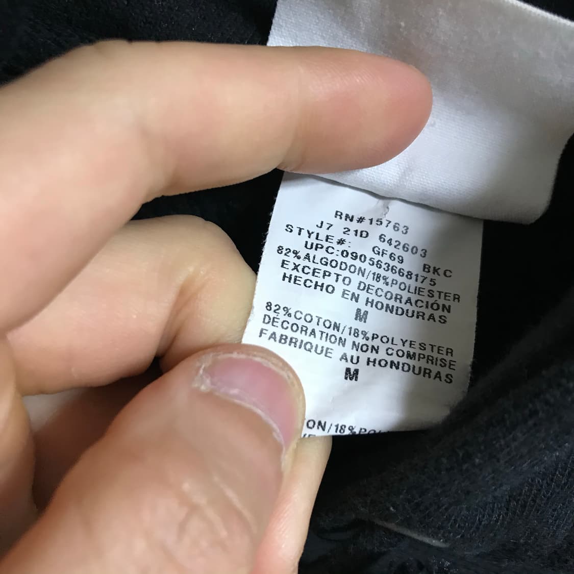 챔피온 리버스위브 검정 후드집업자켓 상품이미지5