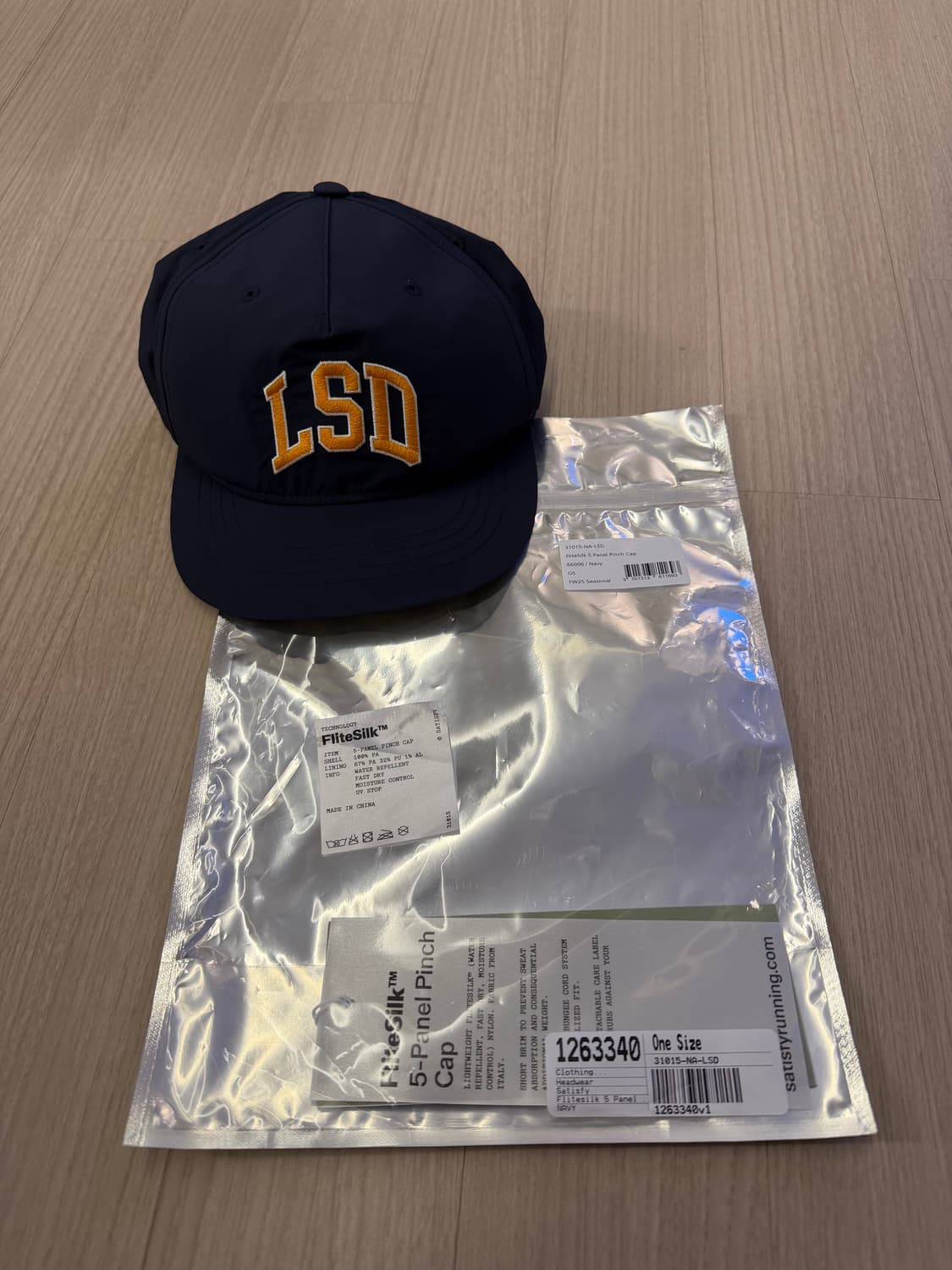 새티스파이 LSD 핀치캡 네이비 상품이미지1