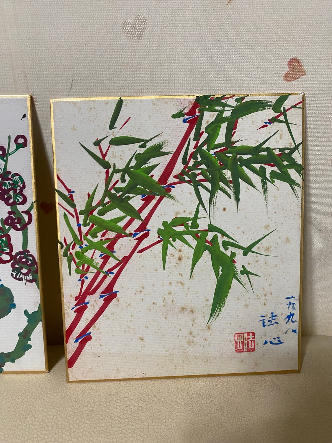 일본 그림 액자 2점 상품이미지2