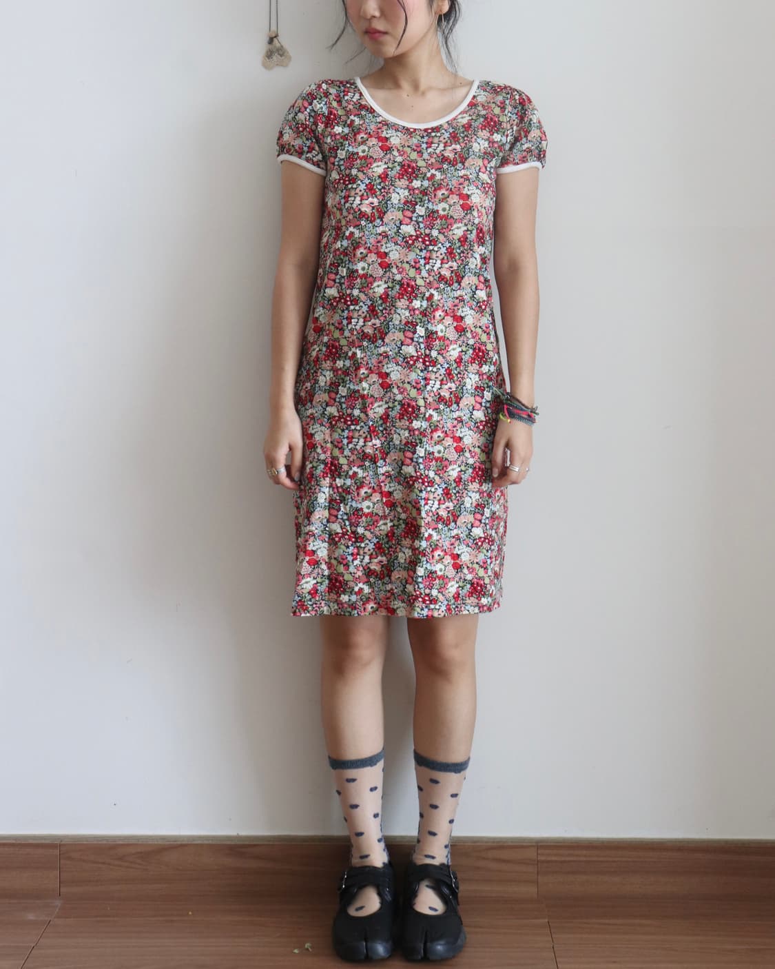 [Beams Boy] Liberty Floral Ribbon Dress 상품이미지8