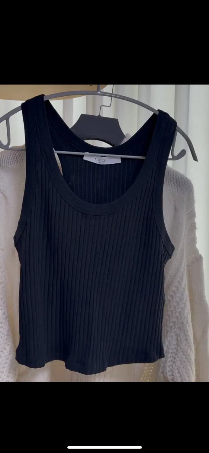 이로(IRO)2025 s/s 엠마 탱크탑  화이트, 베이지, 블랙 상품이미지2