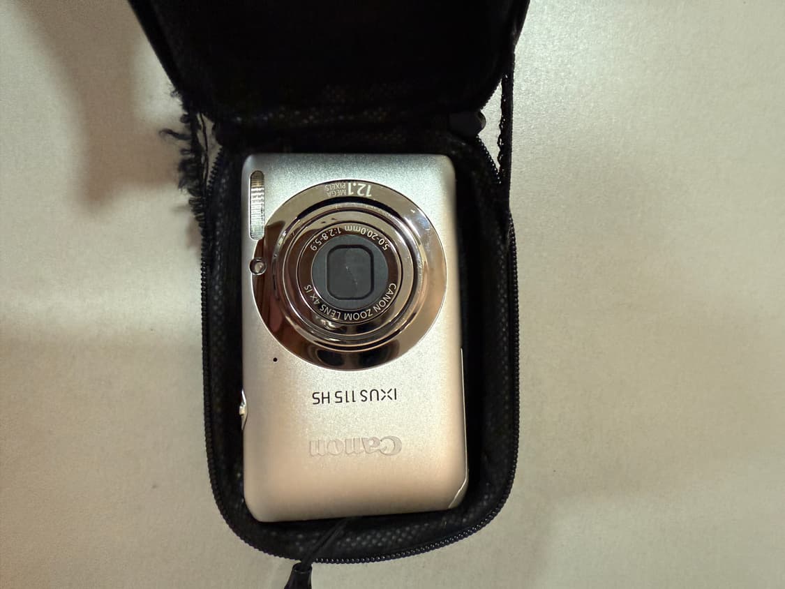 캐논 디지털메라 IXUS 115 HS  실버  (본품, 충전기, 케이스) 상품이미지7
