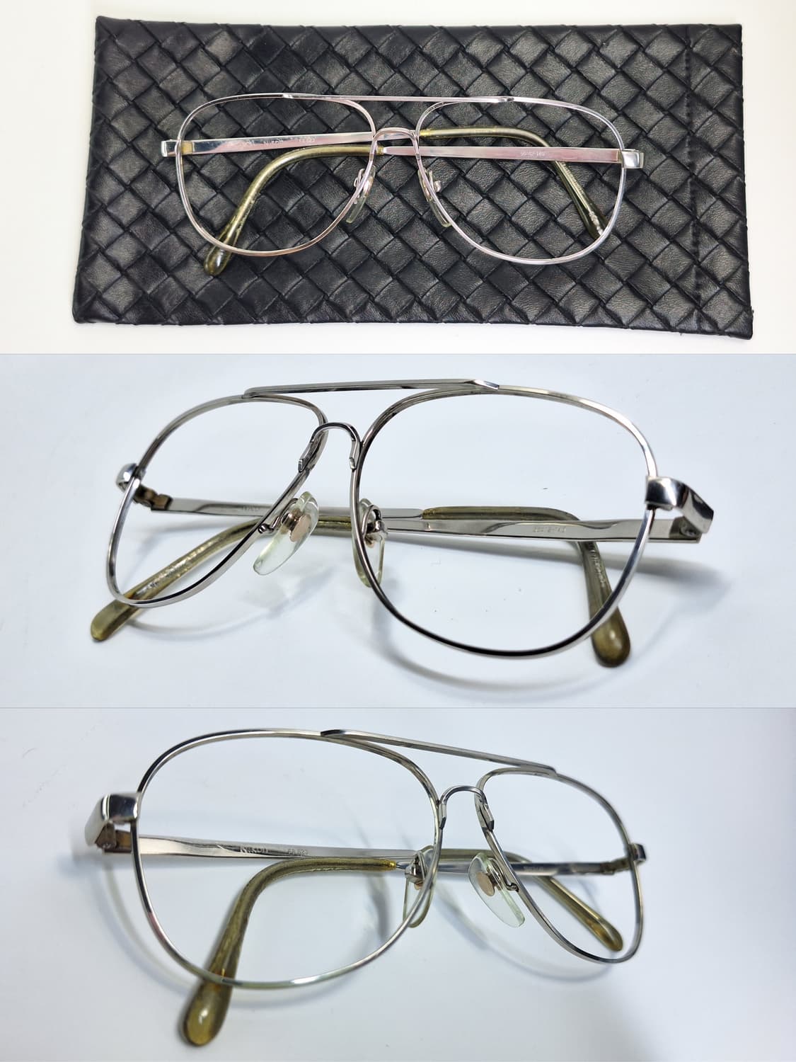90s 일본 빈티지 니콘 FB623 투브릿지 더블브릿지 안경테 빈티지 상품이미지6
