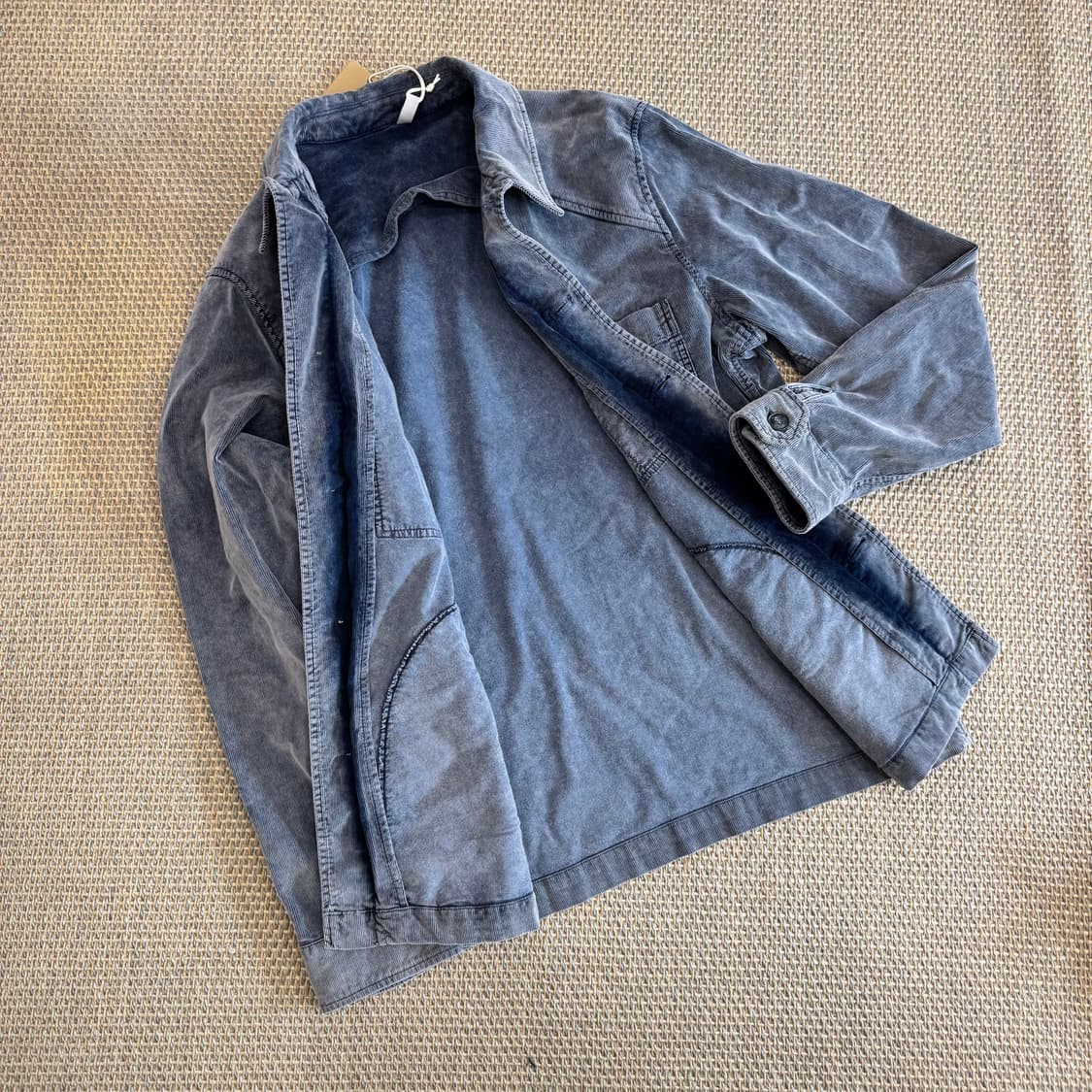 Altea 알테아 이탈리안 최고급 코듀로이 데님블루 퍼티그 초어자켓 상품이미지8