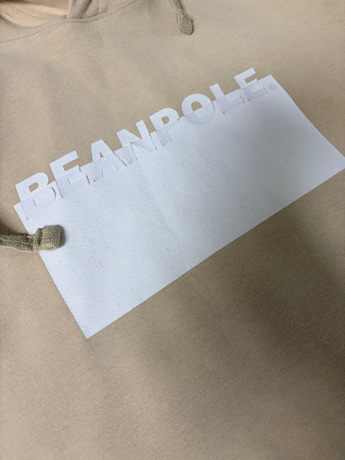 빈폴 코튼 후드 스웻셔츠 L(공용) 상품이미지3