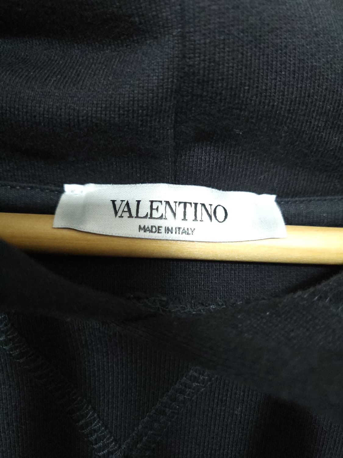 발렌티노 VLTN 후드티 블랙 M 100-105 상품이미지2