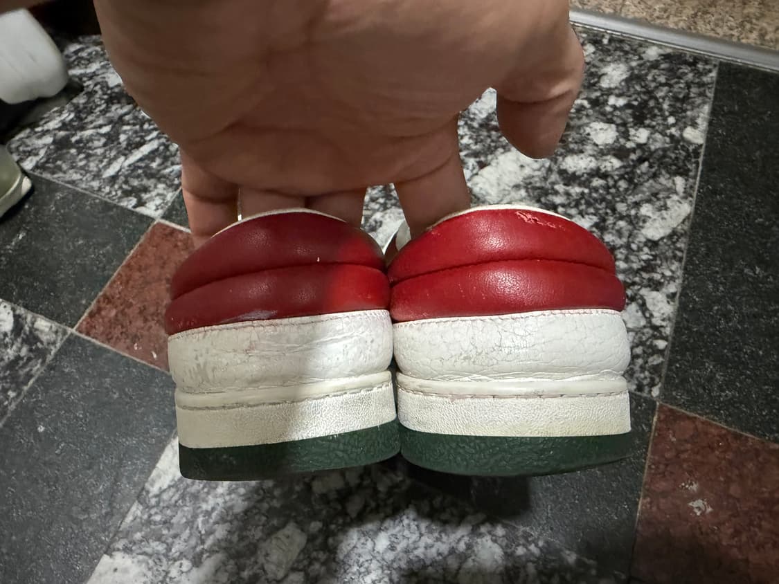 GUCCI 구찌 레더 가죽 스니커즈 운동화 270 상품이미지7