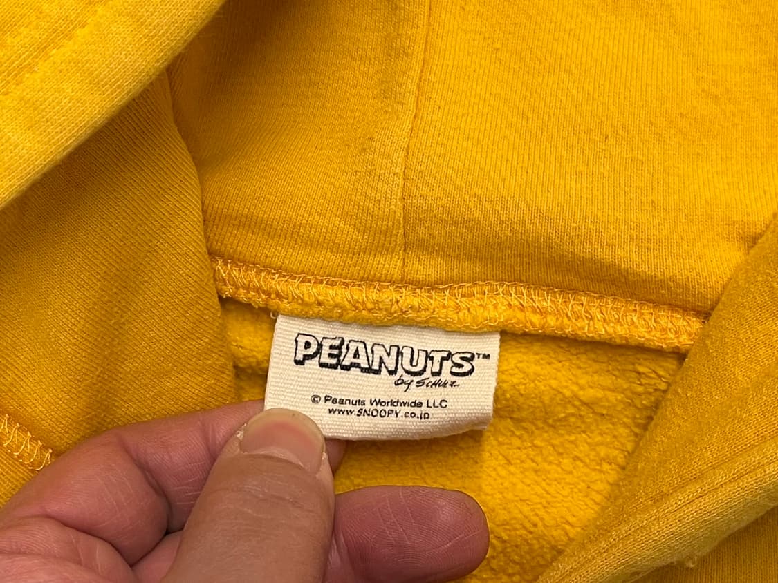 [90] 피너츠 X 해리스트위드 스누피 후드티  상품이미지4