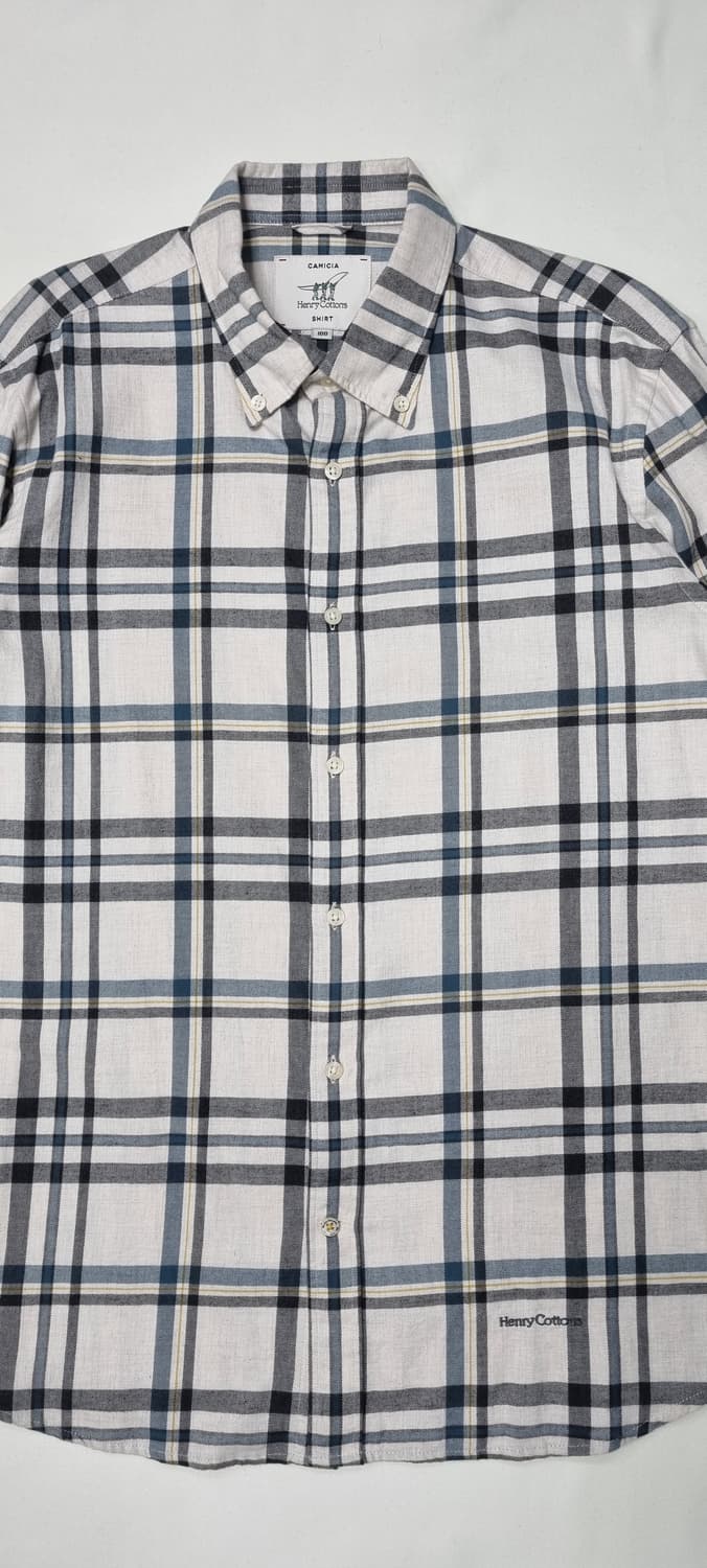 헨리코튼 멀티체크 셔츠 L _ 남성 M 추천 상품이미지2