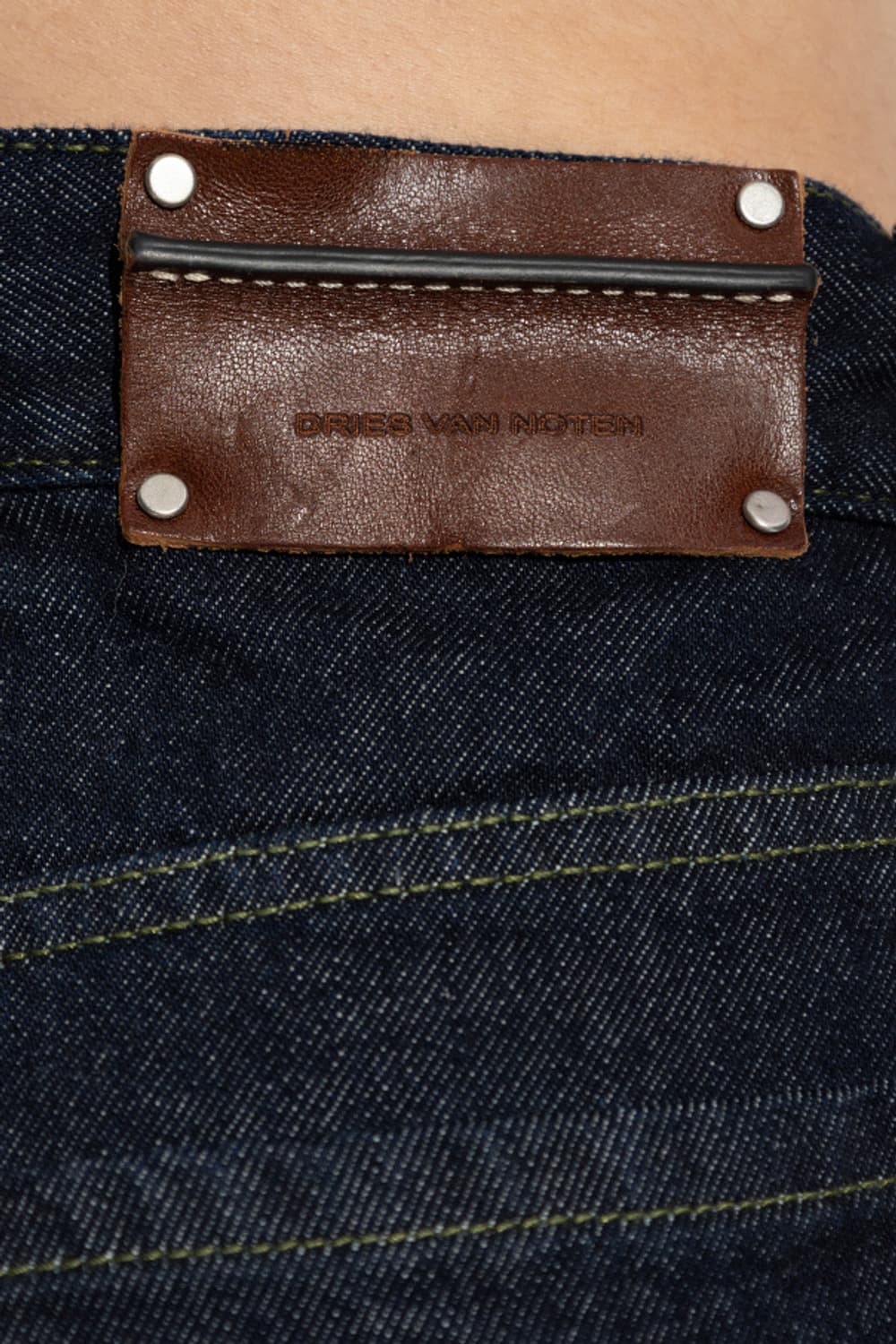 [수지님 착용] 드리스 반 노튼 23AW 페이튼 인디고 팬츠 상품이미지5