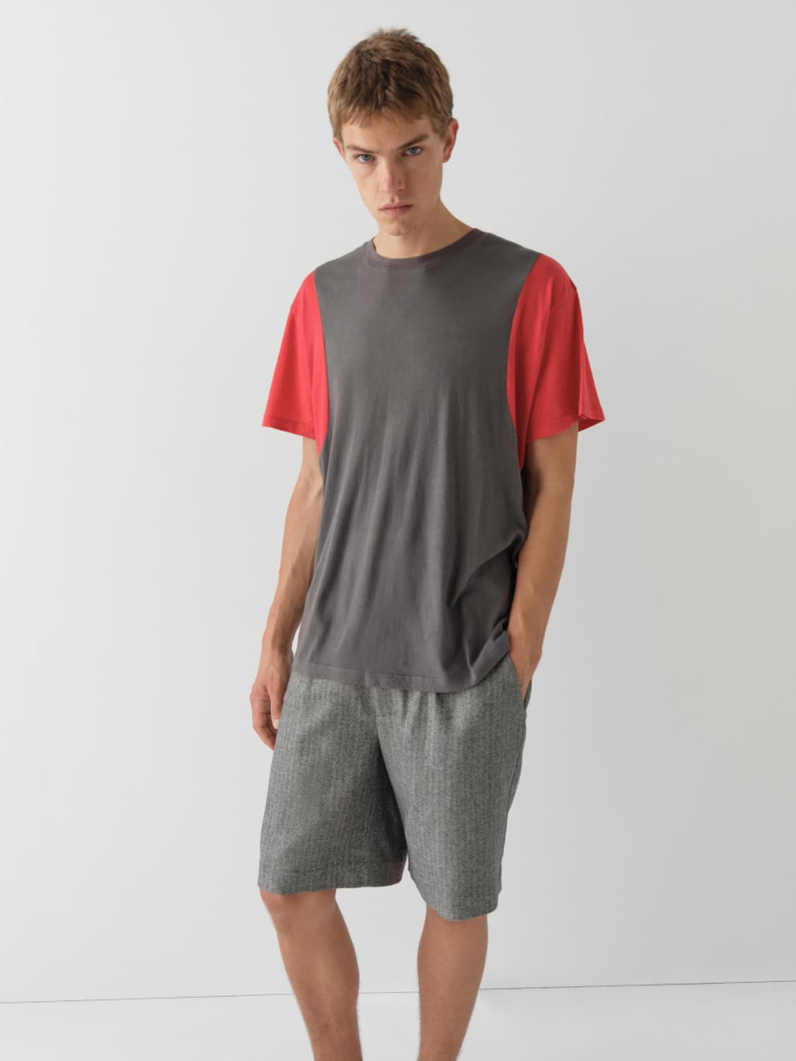 [XS,S,M]기마구아스 Steeve 티셔츠/레드 상품이미지4