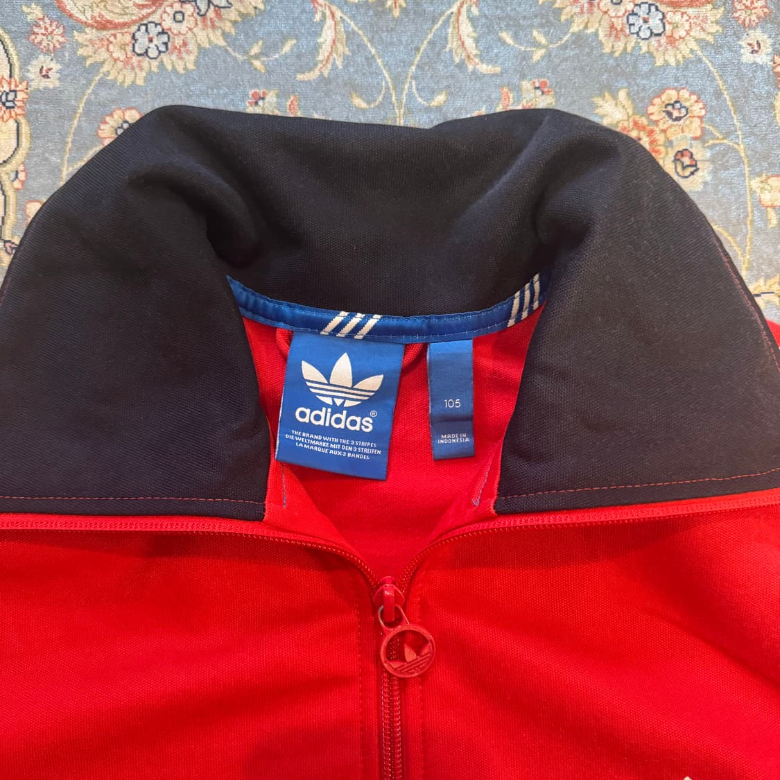 105) 아디다스 검빨 배색 유로파 져지 상품이미지4
